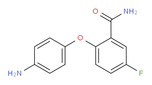 2-(4-aminophenoxy)-5-fluorobenzamide