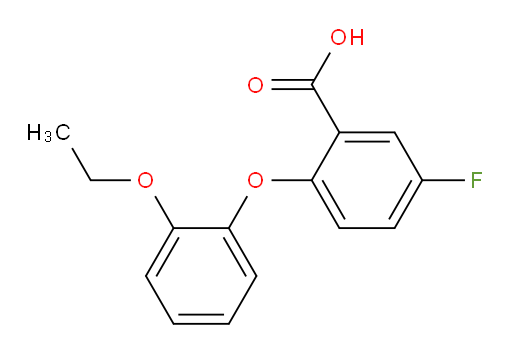 2-(2-ethoxyphenoxy)-5-fluorobenzoic acid