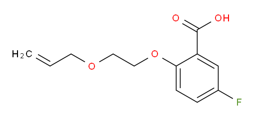 2-(2-(allyloxy)ethoxy)-5-fluorobenzoic acid