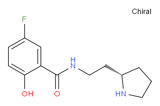 (S)-5-fluoro-2-hydroxy-N-(2-(pyrrolidin-2-yl)ethyl)benzamide