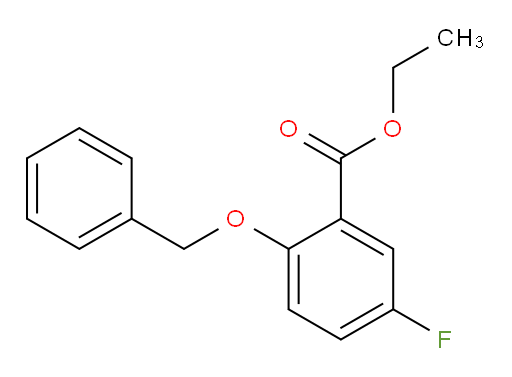 ethyl 2-(benzyloxy)-5-fluorobenzoate
