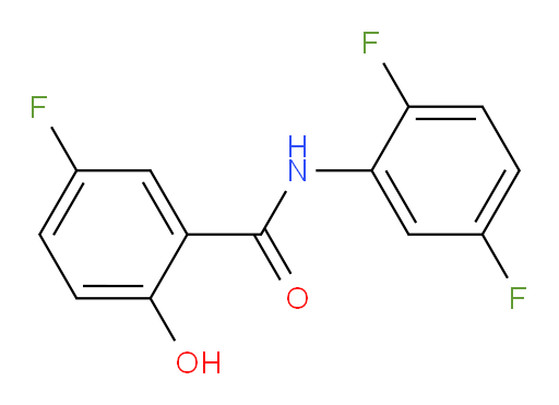 N-(2,5-difluorophenyl)-5-fluoro-2-hydroxybenzamide