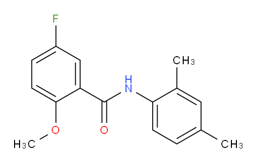 N-(2,4-dimethylphenyl)-5-fluoro-2-methoxybenzamide