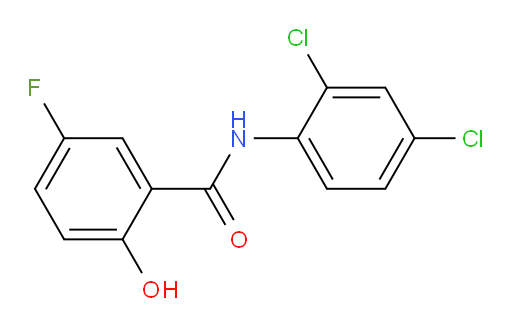 N-(2,4-dichlorophenyl)-5-fluoro-2-hydroxybenzamide