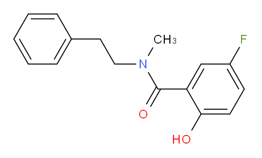 5-fluoro-2-hydroxy-N-methyl-N-phenethylbenzamide