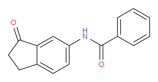 N-(3-oxo-2,3-dihydro-1H-inden-5-yl)benzamide