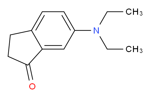 6-(diethylamino)-2,3-dihydro-1H-inden-1-one