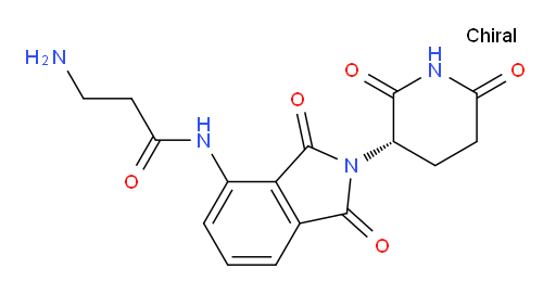 (S)-3-amino-N-(2-(2,6-dioxopiperidin-3-yl)-1,3-dioxoisoindolin-4-yl)propanamide