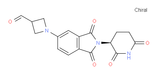 (S)-1-(2-(2,6-dioxopiperidin-3-yl)-1,3-dioxoisoindolin-5-yl)azetidine-3-carbaldehyde