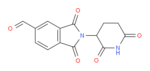 2-(2,6-dioxopiperidin-3-yl)-1,3-dioxoisoindoline-5-carbaldehyde