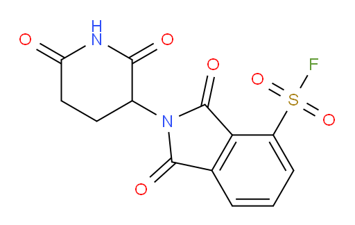 2-(2,6-dioxopiperidin-3-yl)-1,3-dioxoisoindoline-4-sulfonyl fluoride