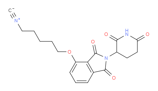 2-(2,6-dioxopiperidin-3-yl)-4-((5-isocyanopentyl)oxy)isoindoline-1,3-dione