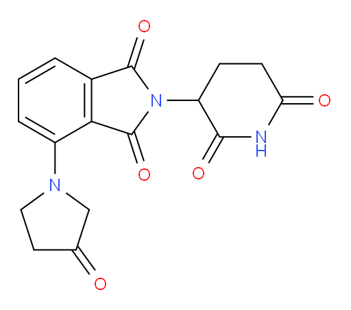 2-(2,6-dioxopiperidin-3-yl)-4-(3-oxopyrrolidin-1-yl)isoindoline-1,3-dione