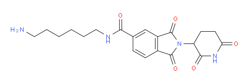 N-(6-aminohexyl)-2-(2,6-dioxopiperidin-3-yl)-1,3-dioxoisoindoline-5-carboxamide
