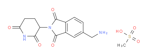 5-(aminomethyl)-2-(2,6-dioxopiperidin-3-yl)isoindoline-1,3-dione methanesulfonate