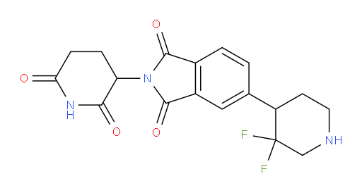 5-(3,3-difluoropiperidin-4-yl)-2-(2,6-dioxopiperidin-3-yl)isoindoline-1,3-dione
