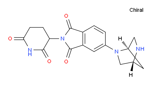 5-((1R,4R)-2,5-diazabicyclo[2.2.1]heptan-2-yl)-2-(2,6-dioxopiperidin-3-yl)isoindoline-1,3-dione