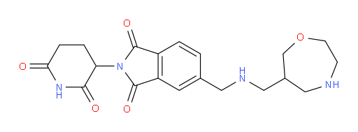 5-((((1,4-oxazepan-6-yl)methyl)amino)methyl)-2-(2,6-dioxopiperidin-3-yl)isoindoline-1,3-dione