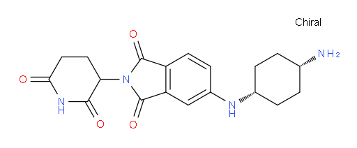 5-(((1s,4s)-4-aminocyclohexyl)amino)-2-(2,6-dioxopiperidin-3-yl)isoindoline-1,3-dione