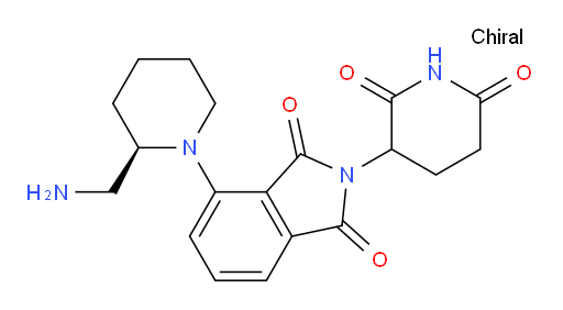 4-((R)-2-(aminomethyl)piperidin-1-yl)-2-(2,6-dioxopiperidin-3-yl)isoindoline-1,3-dione