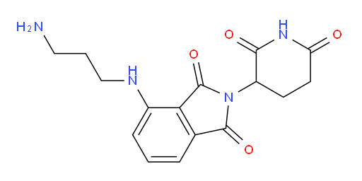 4-((3-aminopropyl)amino)-2-(2,6-dioxopiperidin-3-yl)isoindoline-1,3-dione
