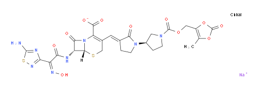 Ceftobiprole Medocaril sodium