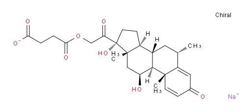 6α-Methylprednisolone 21-hemisuccinate (sodium salt)
