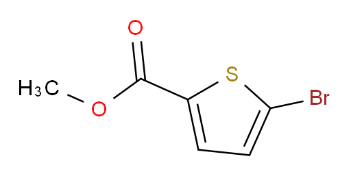 5-broMo-;Methyl 2-broMothiophene-5...;Methyl 2-broMothiophene-5-carboxylate;methyl 5-bromothiophene-2-carboxylate;Methyl 5-bromo-2-thiophenecarboxylate;5-Bromo-thiophene-2-carboxylic acid methyl ester;2-Thiophenecarboxylic acid, 5-bromo-, methyl ester
