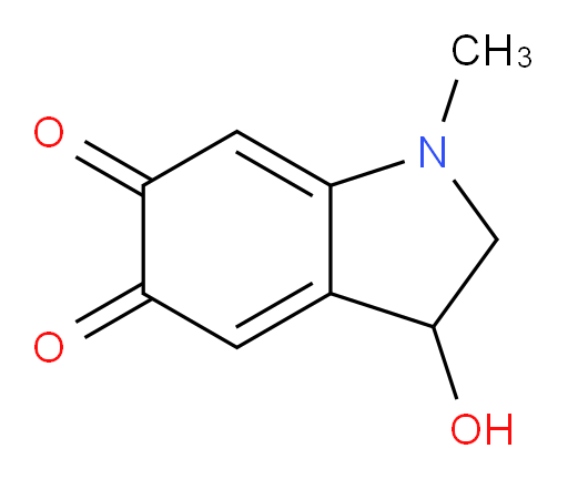 3-hydroxy-1-methyl-2,3-dihydro-1H-indole-5,6-dione