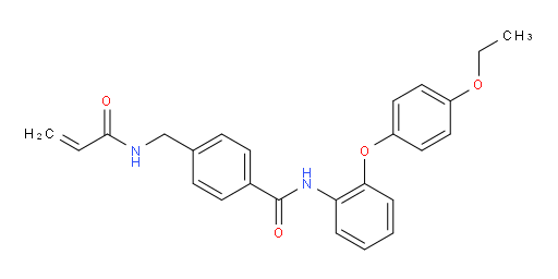 N-[2-(4-Ethoxyphenoxy)phenyl]-4-[[(1-oxo-2-propen-1-yl)amino]methyl]benzamide