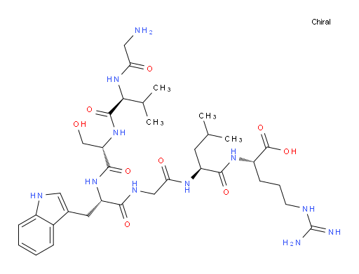 (2S,5S,11S,14S,17S)-11-((1H-indol-3-yl)methyl)-20-amino-2-(3-guanidinopropyl)-14-(hydroxymethyl)-5-isobutyl-17-isopropyl-4,7,10,13,16,19-hexaoxo-3,6,9,12,15,18-hexaazaicosan-1-oic acid
