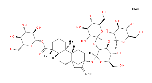 4G-S;Rebiana;Pure Via;Reb-A 97;Glycoside X;STEVIOSIDE A3;REBAUDIOSIDE A;Sooolite!-Pure;Sweetener 4G-S;REBAUDIOSIDE, 60%