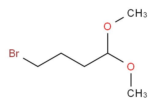 4-Bromo-1,1-dimethoxybutane;1-Bromo-4,4-dimethoxybutane;4-Bromobutanal dimethyl acetal;4-BROMOBUTYRALDEHYDE DIMETHYLACETAL;5-broMo-2-(1-Methoxyethoxy)pentanal;4-Bromobutyraldehyded dimethylacetal;4-BROMO-1-BUTYRALDEHYDE DIMETHYLACETAL
