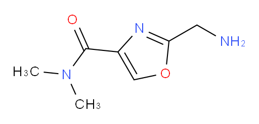 2-(aminomethyl)-N,N-dimethyl-1,3-oxazole-4-carboxamide
