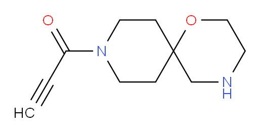 1-{1-oxa-4,9-diazaspiro[5.5]undecan-9-yl}prop-2-yn-1-one