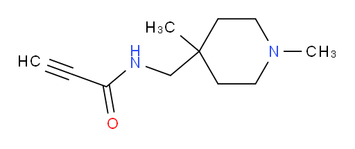 N-[(1,4-dimethylpiperidin-4-yl)methyl]prop-2-ynamide