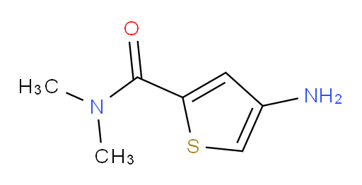 4-amino-N,N-dimethylthiophene-2-carboxamide