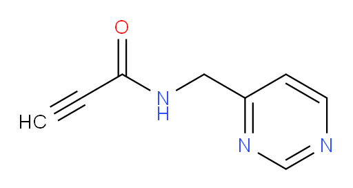 N-[(pyrimidin-4-yl)methyl]prop-2-ynamide