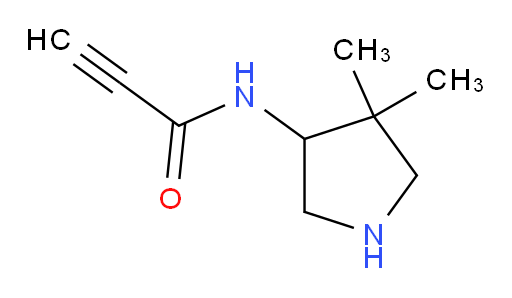 N-(4,4-dimethylpyrrolidin-3-yl)prop-2-ynamide