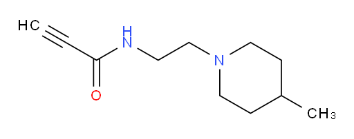 N-[2-(4-methylpiperidin-1-yl)ethyl]prop-2-ynamide
