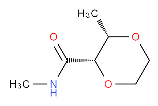 rac-(2R,3R)-N,3-dimethyl-1,4-dioxane-2-carboxamide