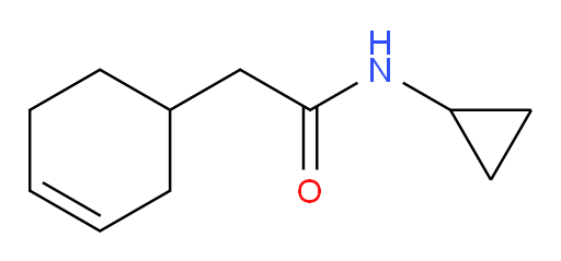 2-(cyclohex-3-en-1-yl)-N-cyclopropylacetamide