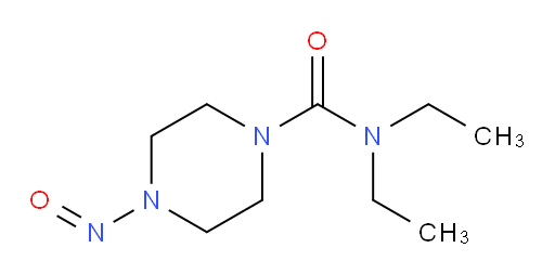 N,N-diethyl-4-nitrosopiperazine-1-carboxamide