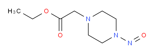 ethyl 2-(4-nitrosopiperazin-1-yl)acetate
