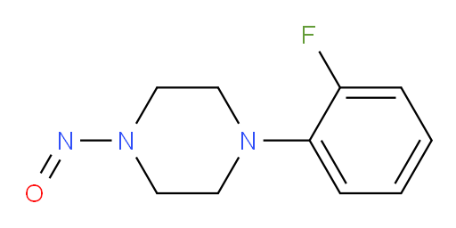1-(2-fluorophenyl)-4-nitrosopiperazine