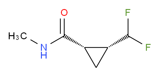 rac-(1R,2S)-2-(difluoromethyl)-N-methylcyclopropane-1-carboxamide