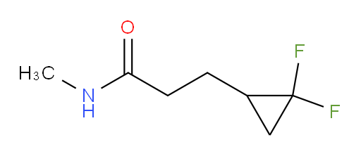 3-(2,2-difluorocyclopropyl)-N-methylpropanamide