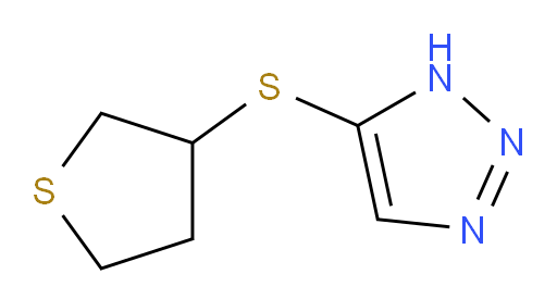 5-(thiolan-3-ylsulfanyl)-1H-1,2,3-triazole