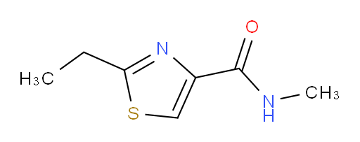 2-ethyl-N-methyl-1,3-thiazole-4-carboxamide