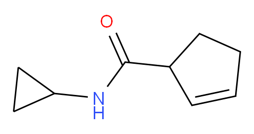 N-cyclopropylcyclopent-2-ene-1-carboxamide